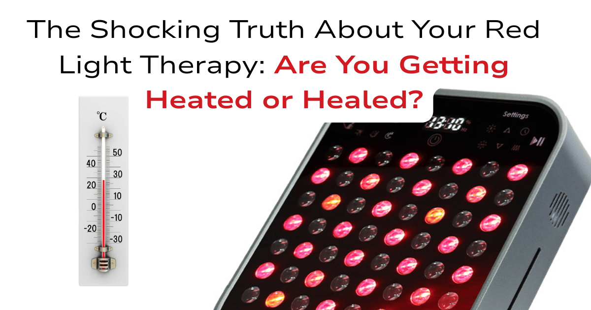 The Shocking Truth About Your Red Light Therapy Are You Getting Heated or Healed Blog